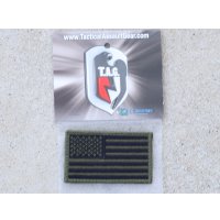 TAG星条旗フラッグパッチOD新品