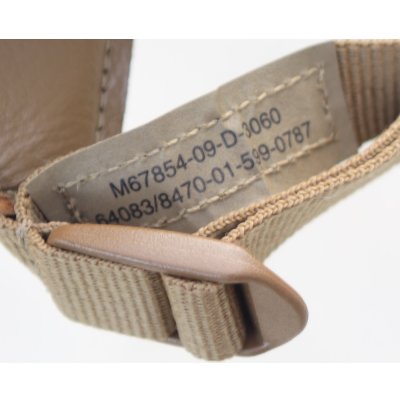 画像3: 米軍 米海兵隊ECH用チンストラップ ネジ付CB(コヨーテブラウン)新品