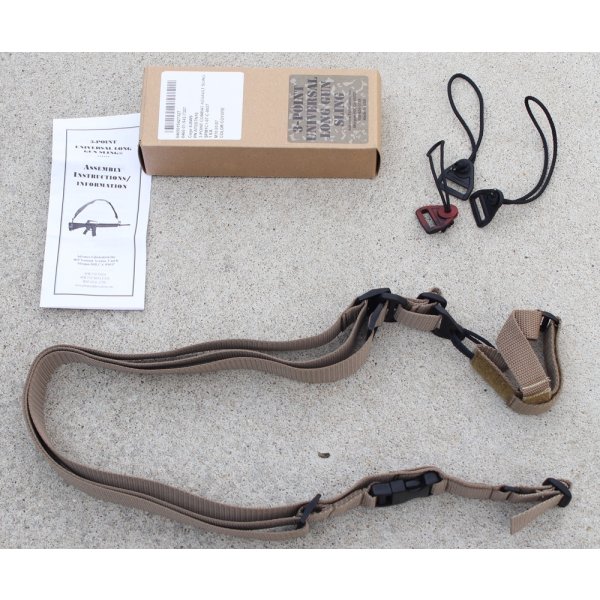 画像4: 米軍 米海兵隊3ポイントスリングCB(コヨーテブラウン)新品