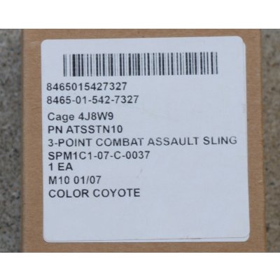 画像10: 米軍 米海兵隊3ポイントスリングCB(コヨーテブラウン)新品