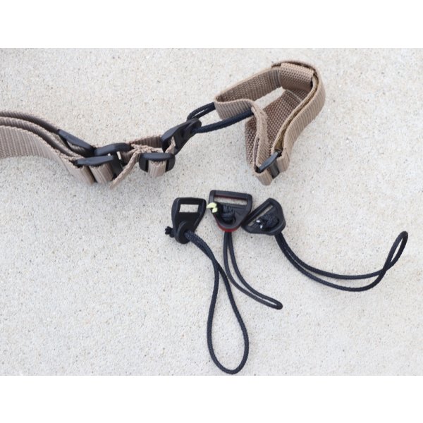 画像6: 米軍 米海兵隊3ポイントスリングCB(コヨーテブラウン)新品