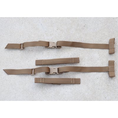 画像2: 米軍 米海兵隊イーグルSPC用アサルトパック接続用ストラップセットCB(コヨーテブラウン)新品