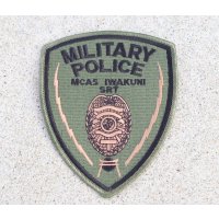 米軍 米海兵隊 岩国憲兵SRTパッチ新品