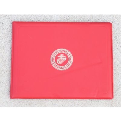 画像1: 米軍 米海兵隊アルバム入り四半期最優秀海兵賞状