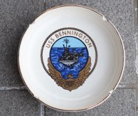 米軍 米海軍 空母「ベニントン」灰皿