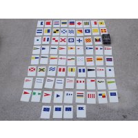 米軍 米海軍 国際信号旗カード75枚セット