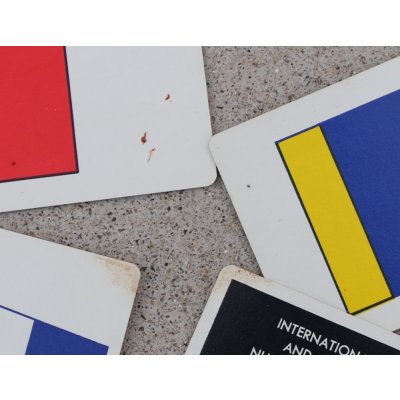 画像12: 米軍 米海軍 国際信号旗カード75枚セット