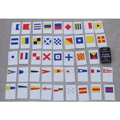 画像3: 米軍 米海軍 国際信号旗カード75枚セット