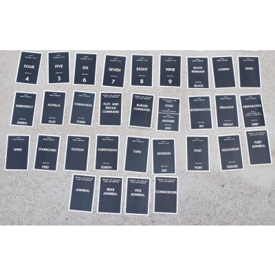 画像6: 米軍 米海軍 国際信号旗カード75枚セット