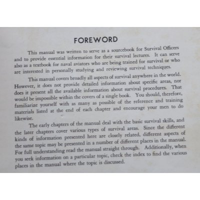 画像6: 米軍 米海軍サバイバル訓練マニュアル