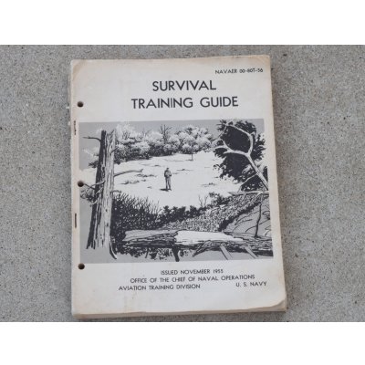 画像1: 米軍 米海軍サバイバル訓練マニュアル