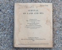 米軍 米海軍航空隊 第二次世界大戦サバイバルマニュアル