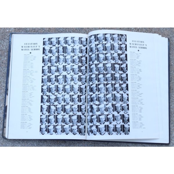 画像11: 米軍 米海軍 第二次世界大戦 航空隊1945年訓練部隊アルバム