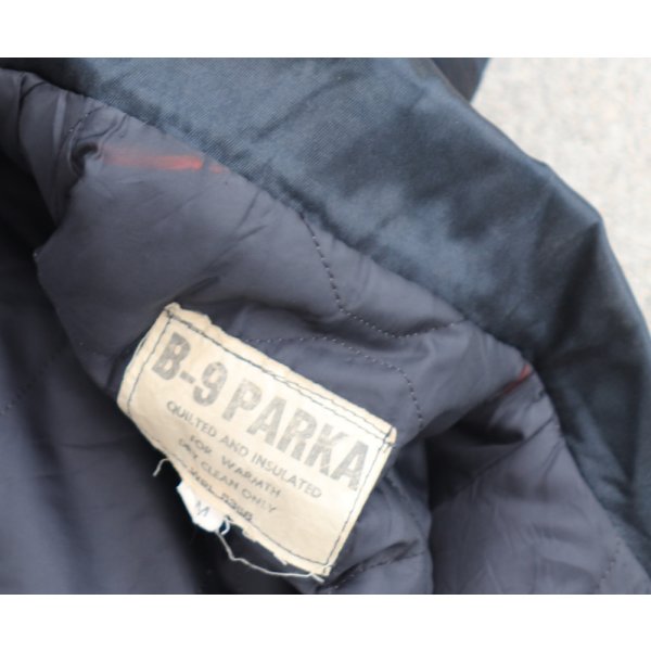 画像8: 米法執行機関向けB-9風ポリスコート濃紺MEDIUM