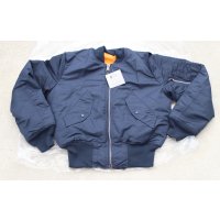 バレーアパレルMA-1フライトジャケット紺X-SMALL新品