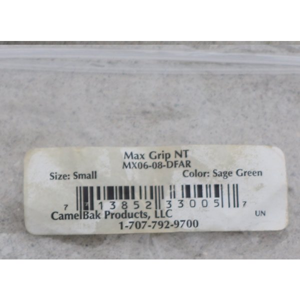 画像3:  米軍放出キャメルバックMAX GRIPコンバットグローブ ロングタイプ セージグリーンSMALL新品