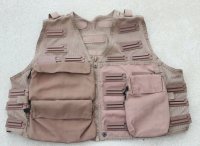 米軍 米空軍エアエースサバイバルベスト ポーチ3個セット コヨーテSMALL?