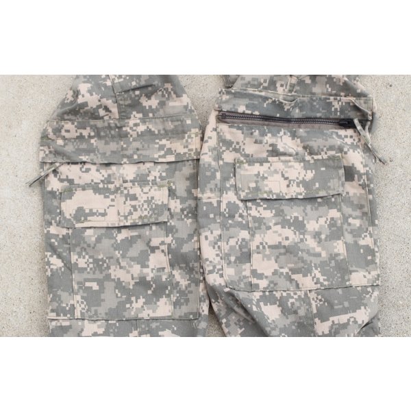 画像5: 米軍 米陸軍 航空部隊用ACU(A2CU)パンツUCP迷彩MEDIUM-REGULAR黒ジッパータイプ