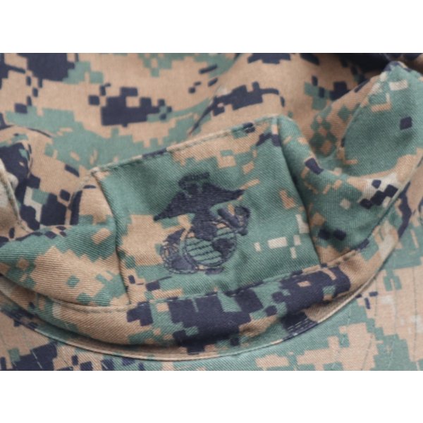 画像5: 米軍 米海兵隊MCCUU八角帽ウッドランドMARPAT迷彩キャップLARGE