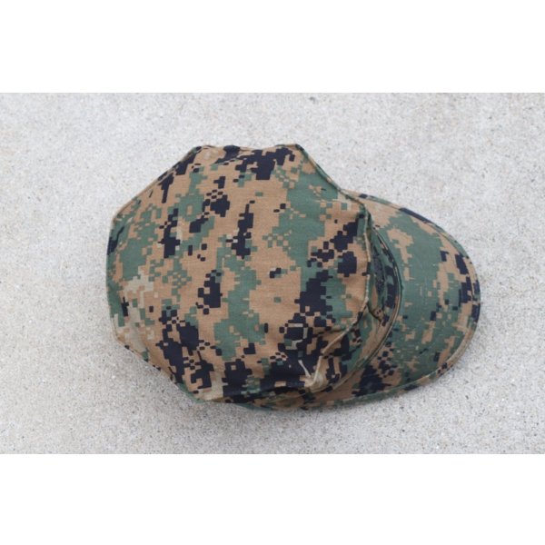 画像2: 米軍 米海兵隊MCCUU八角帽ウッドランドMARPAT迷彩キャップLARGE