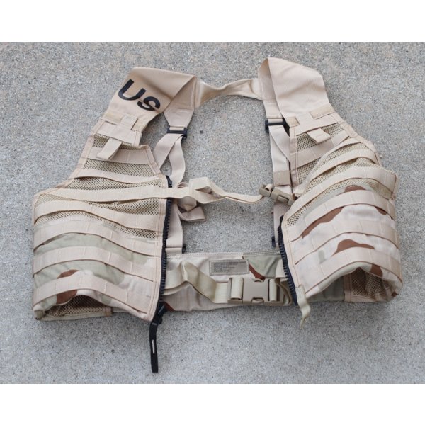 画像3: 米軍MOLLEII FLCベスト 3Cデザート迷彩 後期型 新品