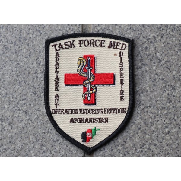 画像1: 米軍アフガニスタン医療タスクフォースパッチ