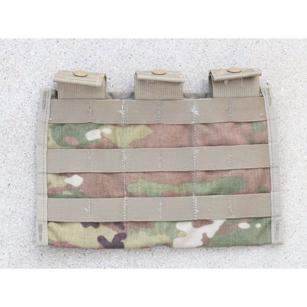 画像1: 米軍MOLLEIIトリプルマガジンポーチOEFCP(MULTICAM迷彩)後期製造品 新品