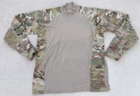 米軍 米陸軍ACSコンバットシャツOEFCP(MULTICAM迷彩)LARGE