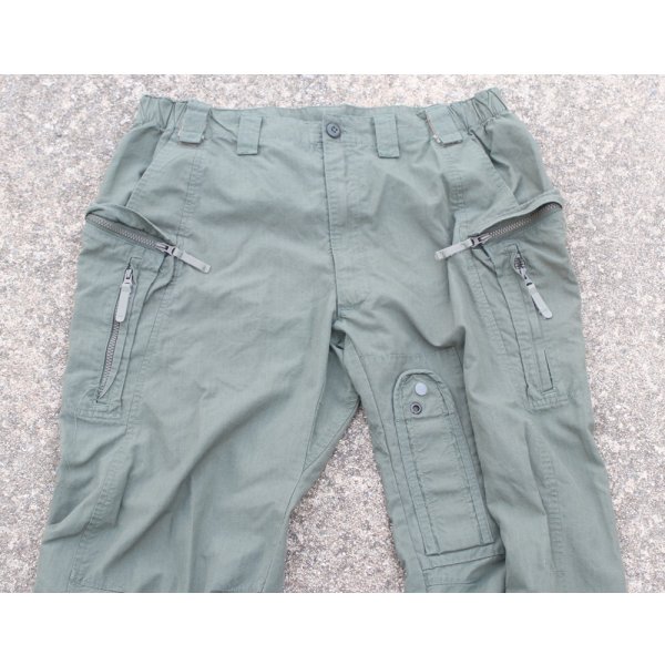 画像3: 米軍放出?マッシフ2ピースフライトパンツ セージグリーンLARGE?
