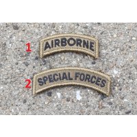 米軍 米陸軍OCPスコーピオンW2迷彩・OEFCP迷彩(MULTICAM)用スクロール型パッチ新品