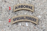 米軍 米陸軍OCPスコーピオンW2迷彩・OEFCP迷彩(MULTICAM)用スクロール型パッチ新品