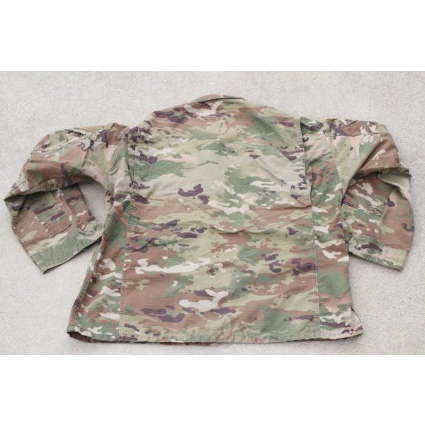 画像2: 米軍ACUジャケットOCPスコーピオンW2迷彩MEDIUM-SHORT第380遠征部隊支援部隊フルパッチ品
