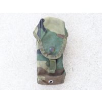 米軍MOLLEダブルマガジンポーチ ウッドランド迷彩