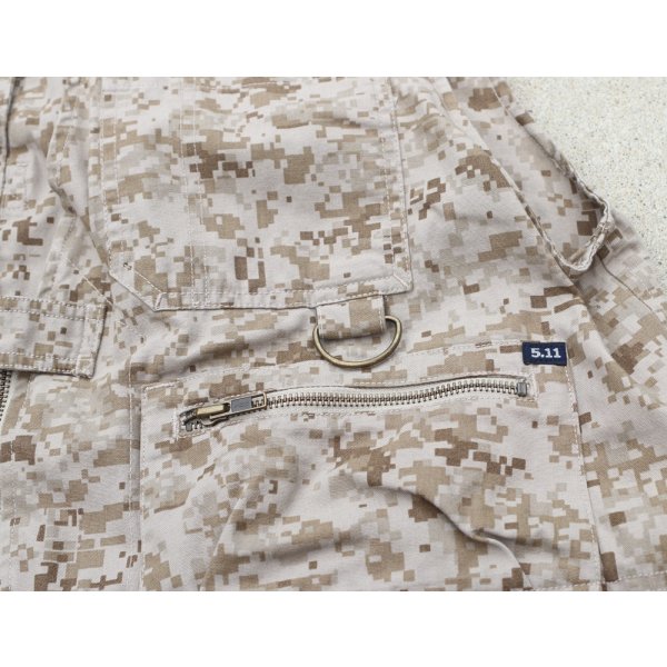 画像7: 米軍放出? 5.11タクティカルベスト デジタルデザート迷彩X-LARGE