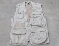 バナナリパブリック フォトジャーナリストベスト後期製造品ナチュラルMEDIUM