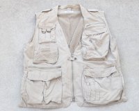 バナナリパブリック フォトジャーナリストベスト後期製造品カーキX-LARGE