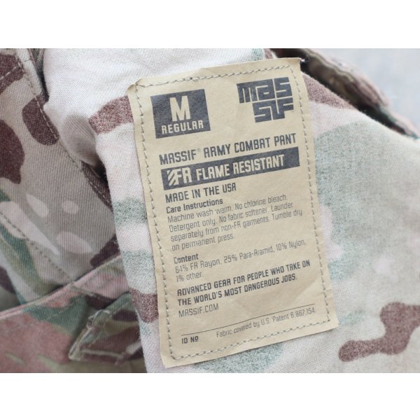画像8: 米軍放出マッシフ アーミーコンバットパンツMULTICAM迷彩SMALL-REGULAR?