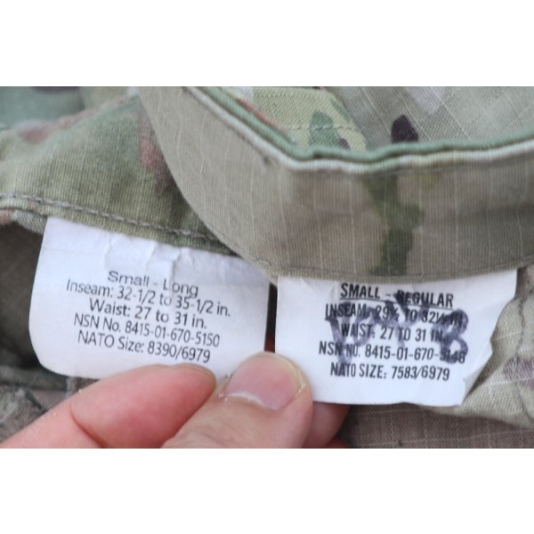 画像7: 米軍IHWCUパンツOCPスコーピオンW2迷彩