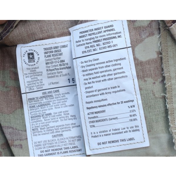 画像4: 米軍FR-ACUパンツOCPスコーピオンW2迷彩SMALL-REGULAR