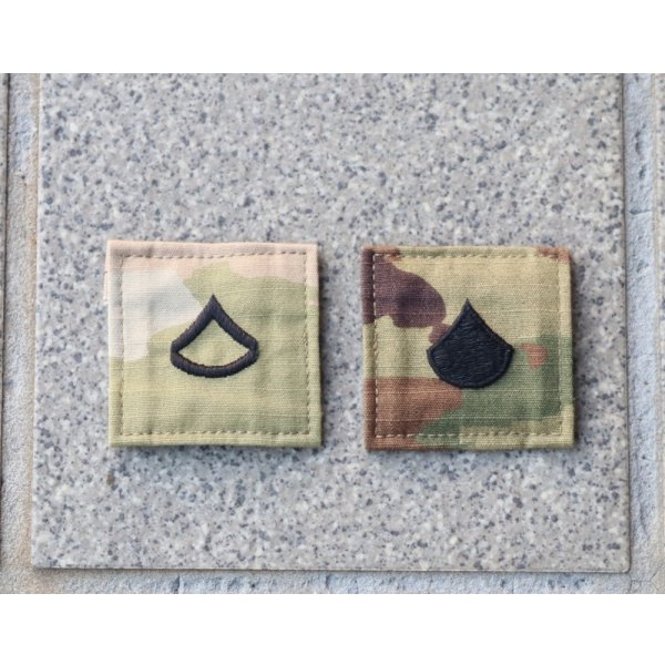 画像1: 米軍 米陸軍階級章OCPスコーピオンW2迷彩?OEFCP迷彩?