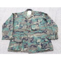 米軍ERDL RDF(LC-1)リーフ迷彩ジャケットLARGE-LONG(LC-1リーフ生地使用品)