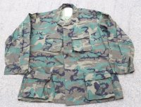 米軍ERDL RDF(LC-1)リーフ迷彩ジャケットLARGE-LONG(LC-1リーフ生地使用品)