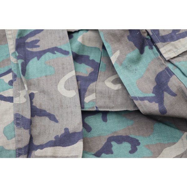 画像4: 米軍ERDL RDF(LC-1)リーフ迷彩ジャケットLARGE-LONG(LC-1リーフ生地使用品)