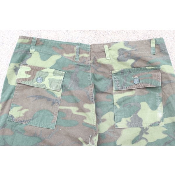 画像4: 米軍・南ベトナム軍M59パンツERDLグリーンリーフ迷彩