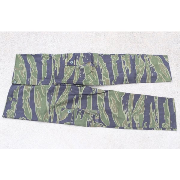 画像1: 南ベトナム軍ベトナム戦争 戦闘服パンツ タイガーストライプ迷彩
