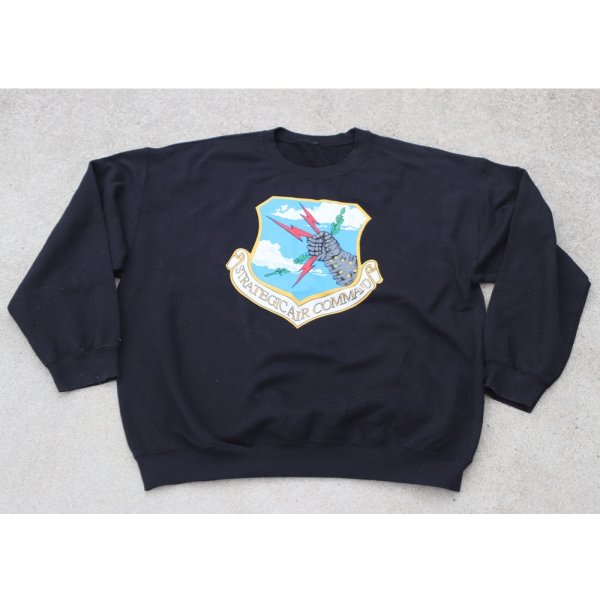 画像1: 米軍 米空軍 戦略航空軍団トレーナー 黒