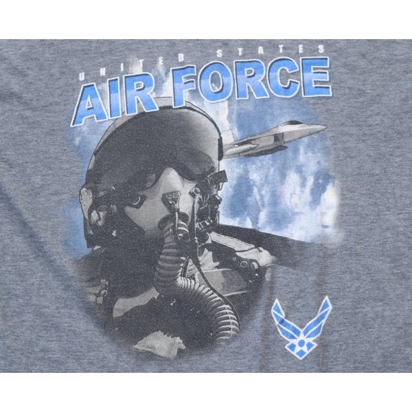 画像3: タルテックス米空軍F-22ラプター パイロットTシャツ グレー