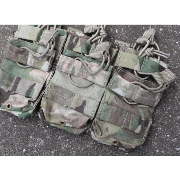 画像3: 米軍放出コンドルMA44トリプルオープンマガジンポーチMULTICAM迷彩