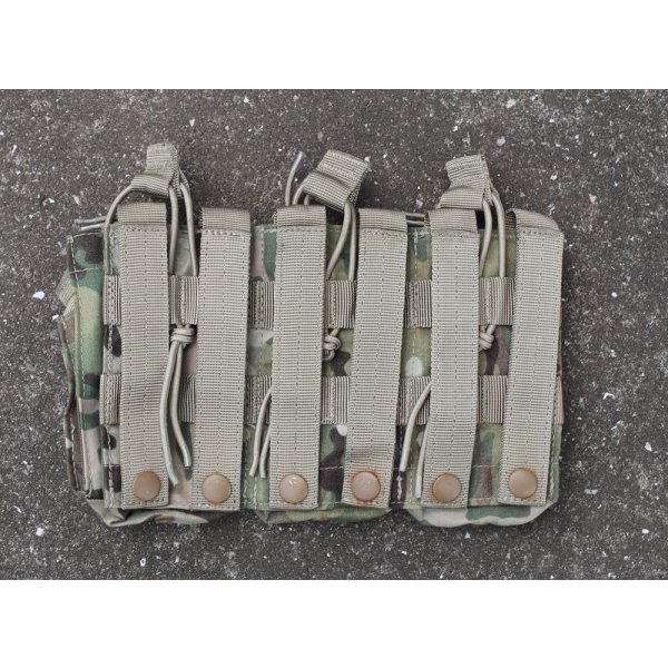 画像2: 米軍放出コンドルMA44トリプルオープンマガジンポーチMULTICAM迷彩