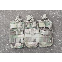 米軍放出コンドルMA44トリプルオープンマガジンポーチMULTICAM迷彩